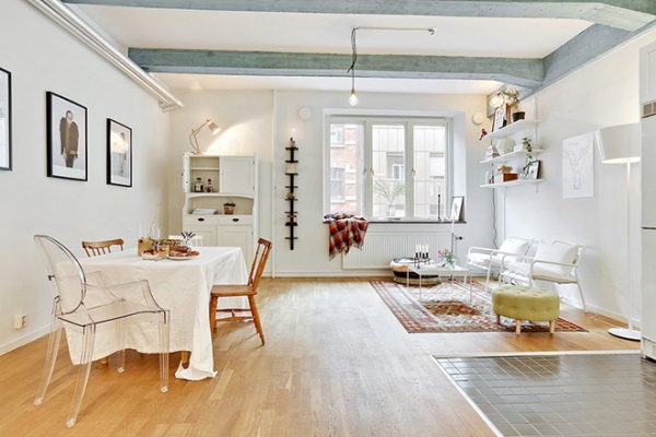 瑞典46平米简约单身公寓 教你打造风格独特的家