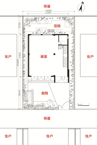 王善祥作品：画家陈心懋画室建筑室内设计