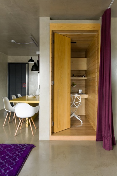 巴西优雅、现代70平米loft公寓（图）