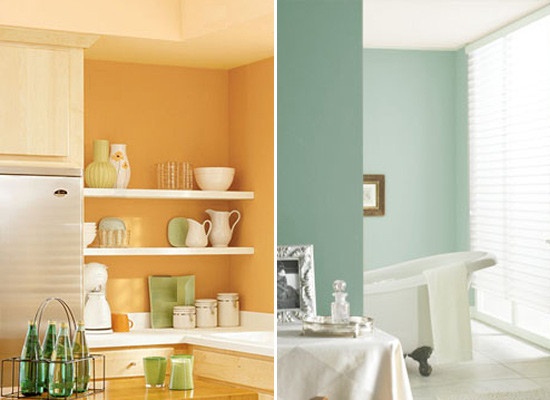 不同空间区别对待 厨房浴室墙面漆选购