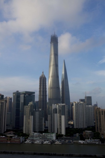 中国第一 全球第二高的上海塔将2015完成竣工