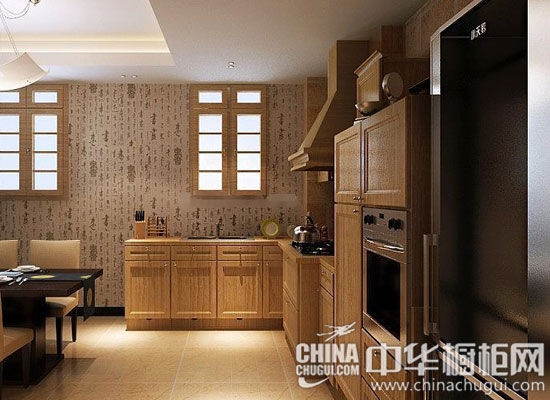 中式古典风格实木橱柜