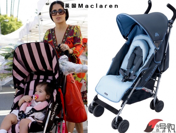 英国Maclaren婴儿可坐可躺四轮手推伞车