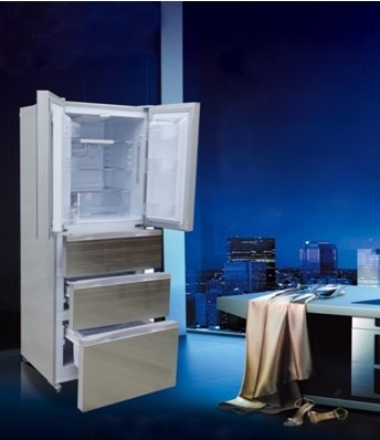 韩电、七星BCD-368CP5法式对开门冰箱