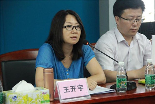 国家环境保护部科技司副司长王开宇女士就GB25464－2010标准修订发表意见