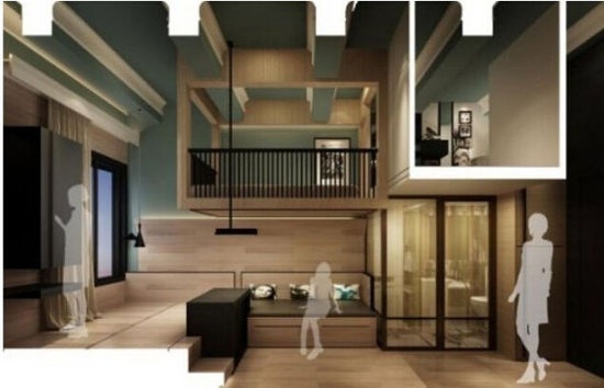 C创意设计圣象携手东卫打造14m²现代居室