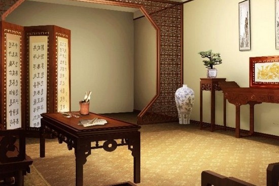 中式风格家具与陈设