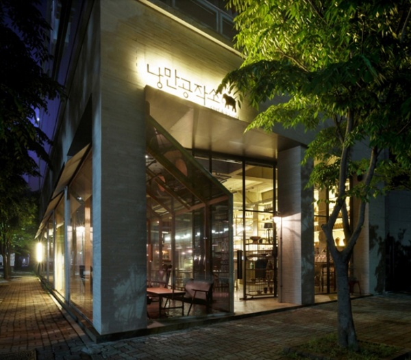 光州Nangman LOFT风格咖啡厅设计