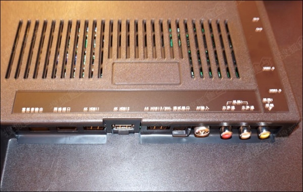 创维GLED极客互联网电视G8200系列主要接口