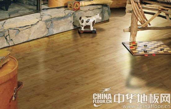 客厅竹木实木复合地板装修效果图