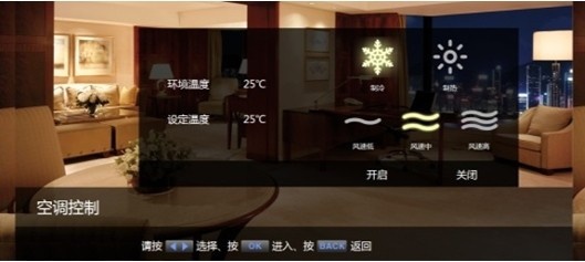 图：房间任意位置轻松调节室内温度