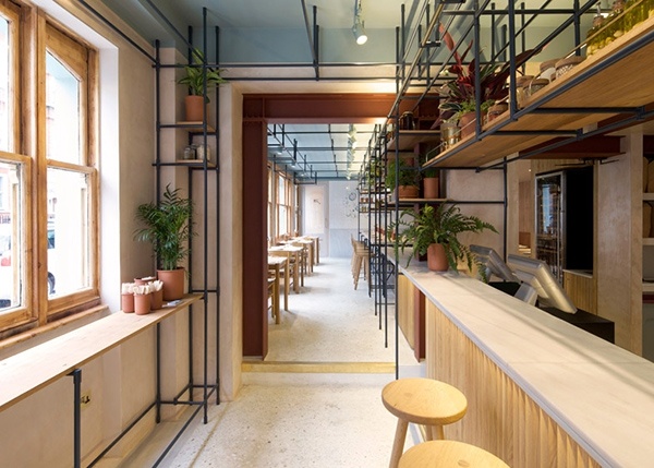 别具一格的英国伦敦OPSO希腊餐厅空间设计