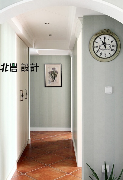 140平米清新美式三室两厅装修效果图