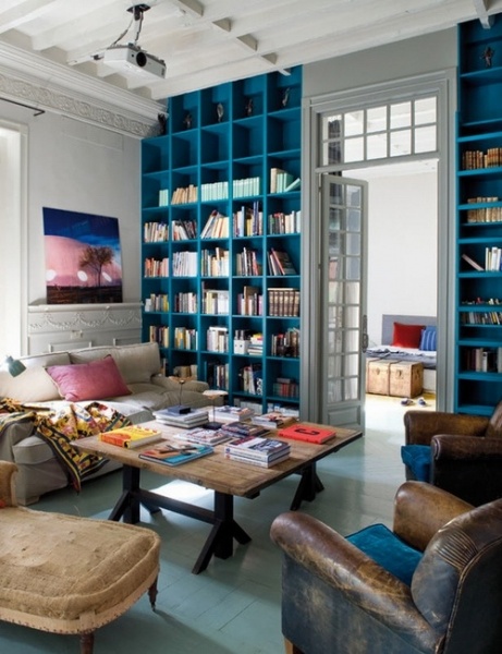 看看著名设计师的家有何不同 蓝色色调彰显和谐