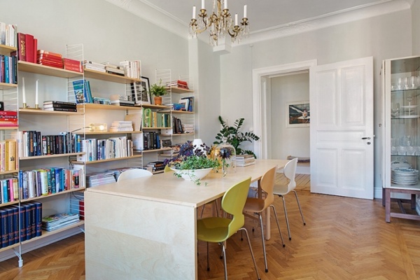 瑞典古典乡村风一居室公寓 打造温馨浪漫家居