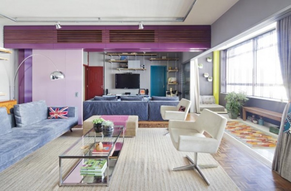 巴西现代摩登风公寓 色彩搭配惊艳至极