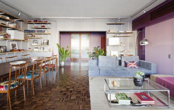 巴西现代摩登风公寓 色彩搭配惊艳至极
