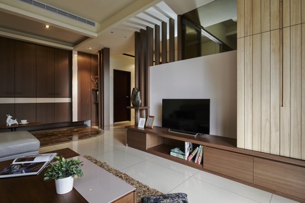 日式新禅风四居室装修 品味与温馨兼具五口之家