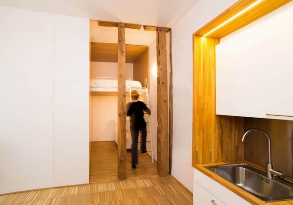 24平米超简洁三口之家 小公寓也有大幸福