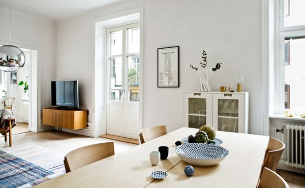 温馨舒适 瑞典60平方米小户型一居室