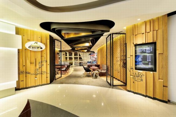 超级豪华大气的香港Chips Republic咖啡馆设计