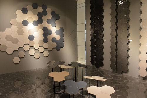 引领简约、复古潮流的六边形装饰砖，2015新品LE TERRE系列