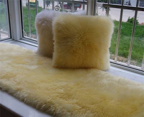 羊毛飘窗垫