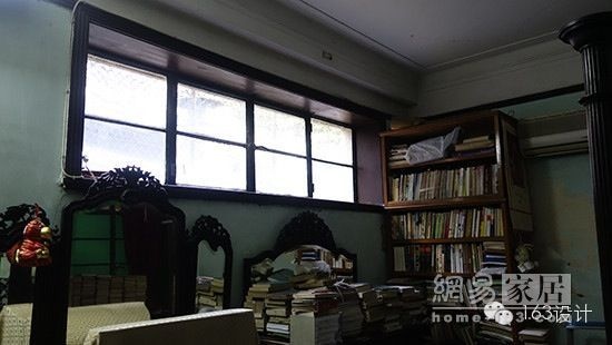 上海老公寓巧妙改造 26平书卷气的三口之家