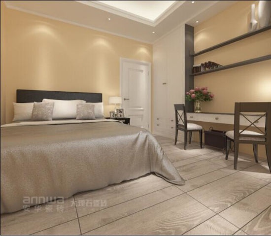 安华瓷砖美国橡木卧室效果图