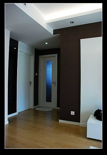 两室两厅装修设计图 黑白色调简约家
