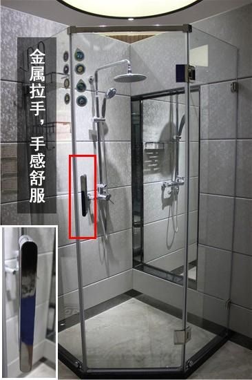 评测：法恩莎卫浴FL0207简易淋浴房 简单实用