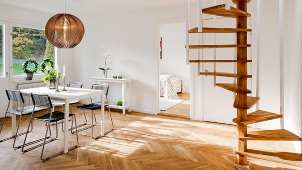 瑞典简约现代风采光公寓 小户型也可以如此美