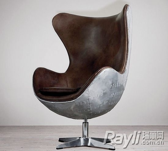 Riya Classic瑞雅-克劳斯 咖啡色不锈钢单椅