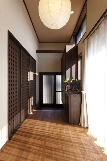 日式风格装修，日式风格案例，榻榻米设计，榻榻米案例，玄关设计