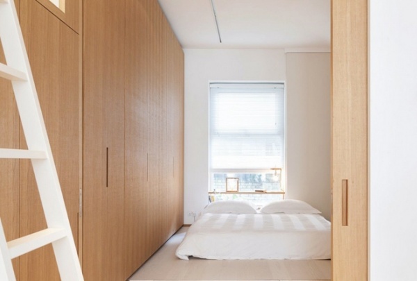 英国长型收纳木作公寓 优雅又实用的居家空间