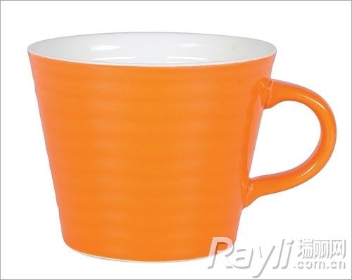 Zara Home橘色陶瓷水杯