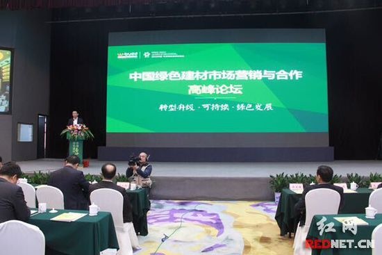 长沙建材博览会开幕 助力湖湘打造绿色建材高地