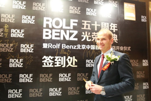 Rolf Benz CEO Mr.Jürgen Mauß先生
