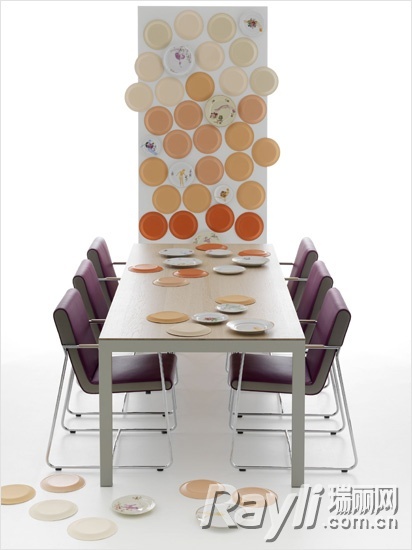 欧罗汇国际家居代理Leolux品牌的Spring餐椅