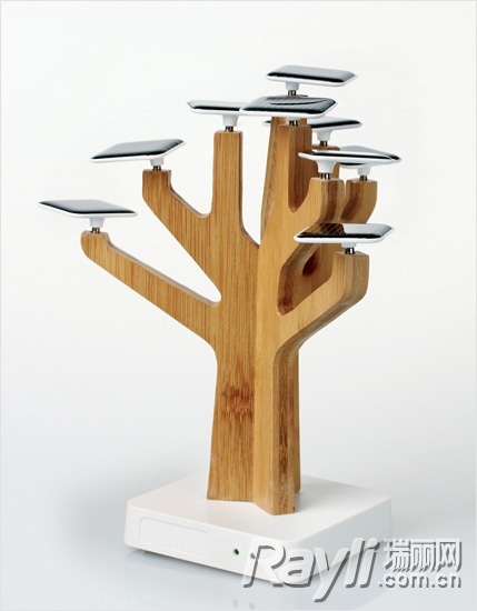 趣玩网 “树形”太阳能充电器