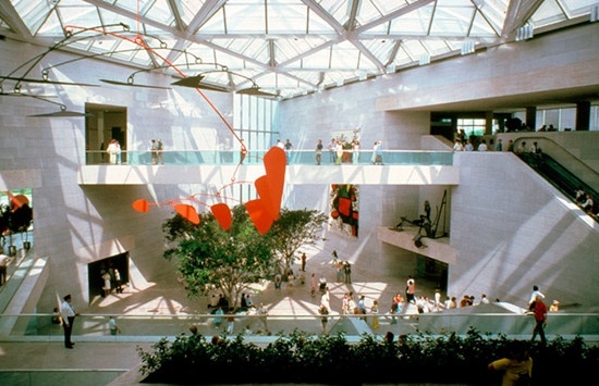 贝聿铭获奖之时的作品：National Gallery of Art, Washington, DC, 1978
