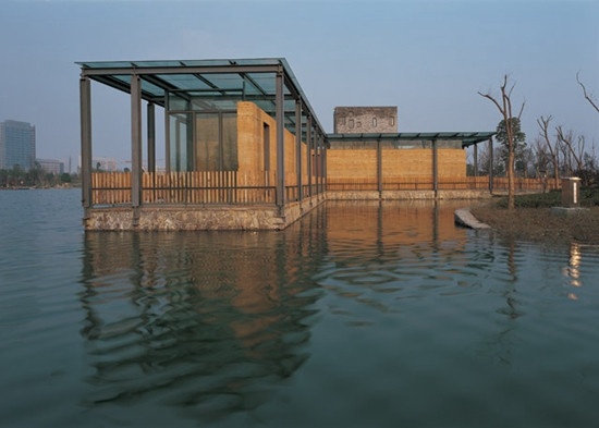 王澍获奖之时的作品：五散房，2003-2006，宁波，中国