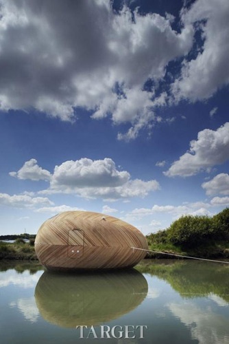 Exbury Egg：蛋形水上住宅2