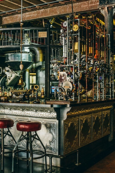 开普敦TRUTH蒸汽朋克的咖啡馆设计