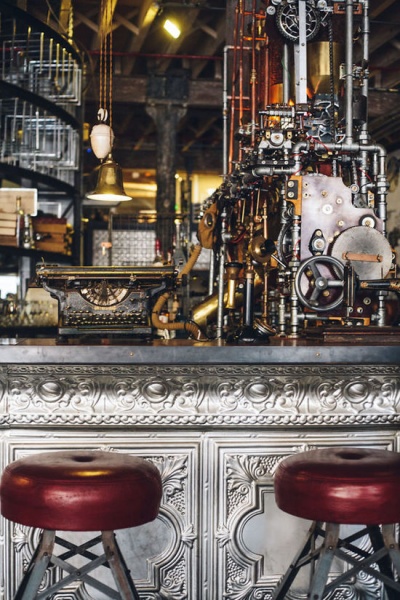 开普敦TRUTH蒸汽朋克的咖啡馆设计