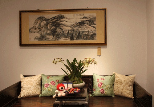 红韵中国典雅的家具
