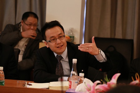 华耐家居集团副总裁李琦发言