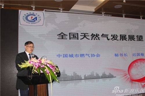 中国城市燃气协会秘书长迟国敬先生就“全国天然气发展展望”作主题发言