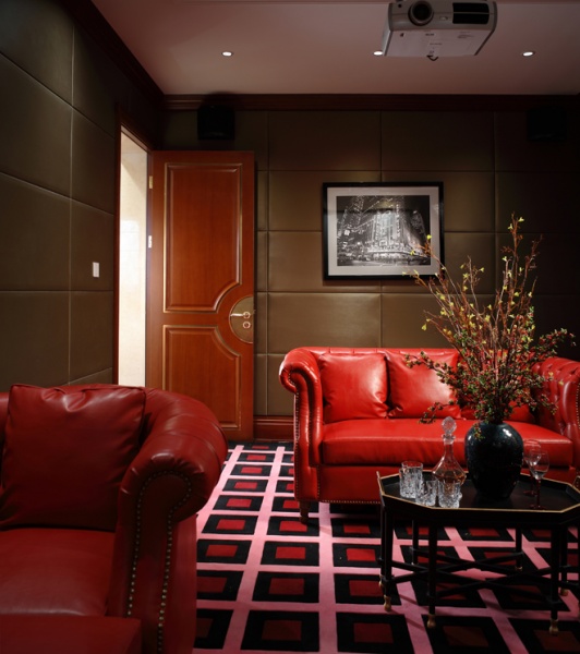 古典欧式风格，新中式风格，休息室设计