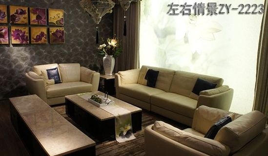 评测：左右情景ZY-2223沙发，营造简约温馨客厅
